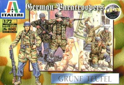 6045 - WW2 German Paratroopers 1/72