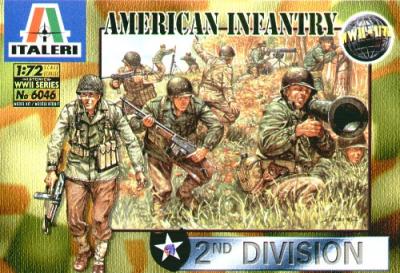 6046 - WW2 American Infantry 1/72