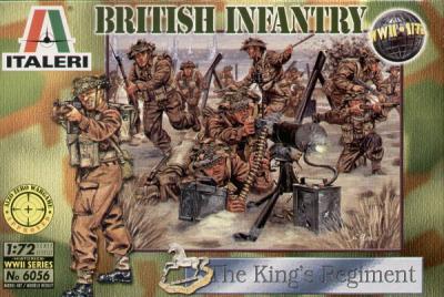 6056 - WW2 British Infantry 1/72