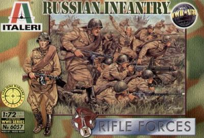 6057 - WW2 Russian Infantry 1/72