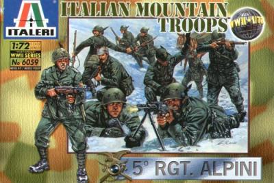 6059 - WW2 Italian Mountain Troops 1/72