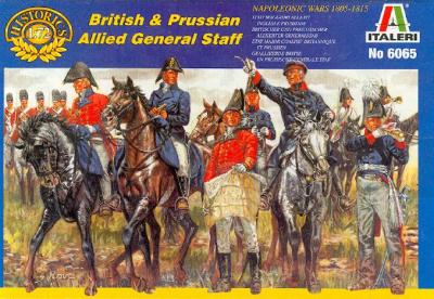 6065 - British and Prussian Allied General Staff 1/72