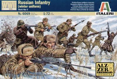 6069 - Russian Infantry (Winter Uniform) 1/72