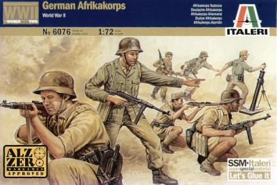 6076 - German Afrikakorps 1/72