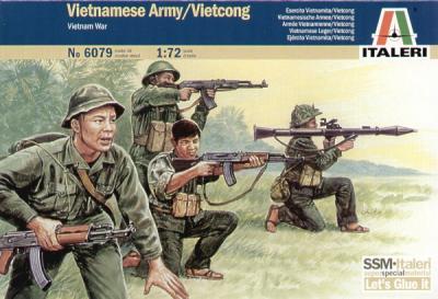 6079 - Vietnamese Army / Vietcong 1/72