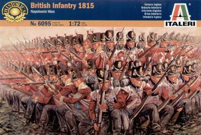 6095 - British Infantry 1815 1/72