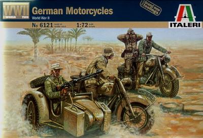 6121 - German Motorcycles 1/72