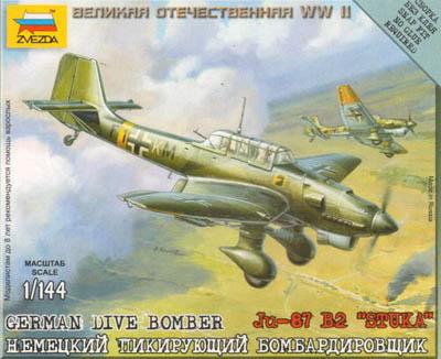 6123 - German Dive Bomber JU-87 'Stuka' 1/144