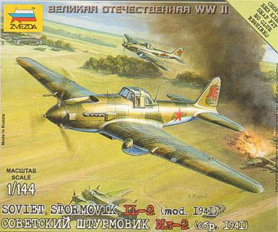 6125 - Soviet Stormovik IL-2 (1941 Model) 1/144