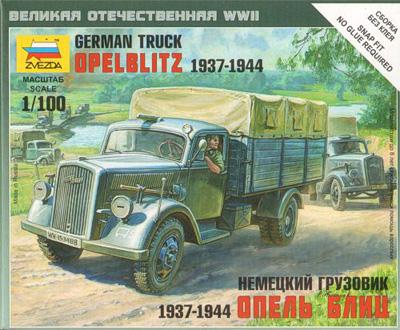 6126 - German Truck Opel Blitz 1937-44 1/100