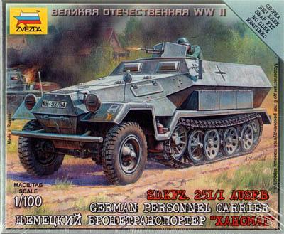 6127 - German Half-Track Personnel Carrier SdKfz 251 1/100