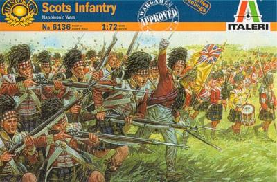 6136 - Napoleonic Scots Infantry 1/72