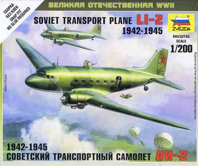 6140 - Soviet Transport Plane LI-Z 1/200