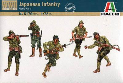 6170 - WW2 Japanese Infantry 1/72