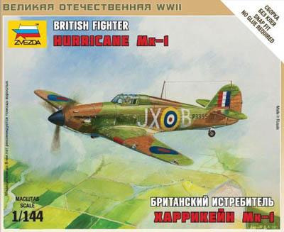 6173 - British Hurricane MK1 Fighter Plane 1/144