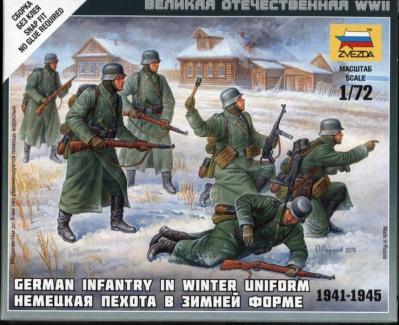 6198 - German Infantry in Winter Uniform 1/72