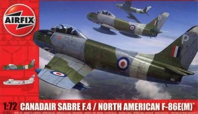 Airfix 03083 Canadair Sabre F.4/North American F-86E(M)