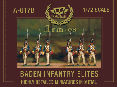 FA-017b - Baden Infantry Elites 1/72