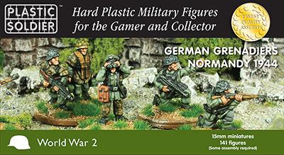 WW2015011 - German Grenadiers Normandy 1944 15mm