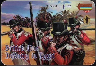 M070 - British Line Infantry in Egypt 1/72