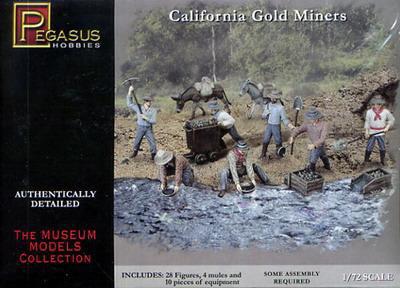 7050 - California Gold Miners 1/72