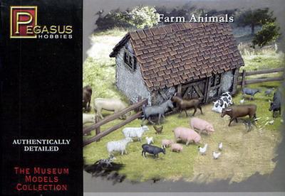 7052 - Farm Animals 1/72