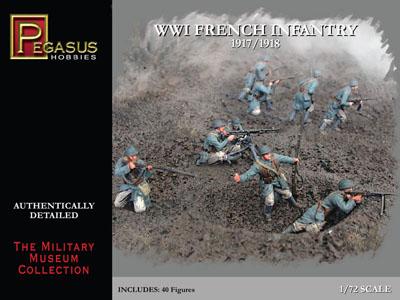 7199 - WWI French Infantry 1/72