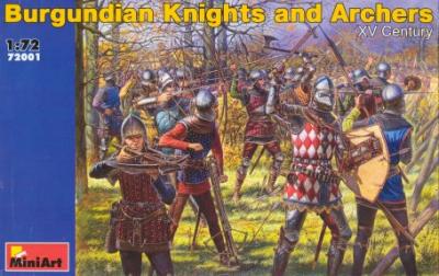 72001 - Burgundian Knights and Archers 1/72