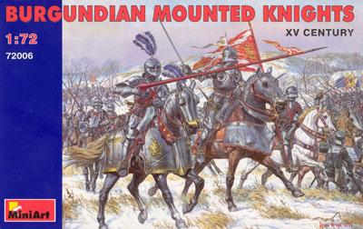 72006 - Burgundian Mounted Knights 1/72