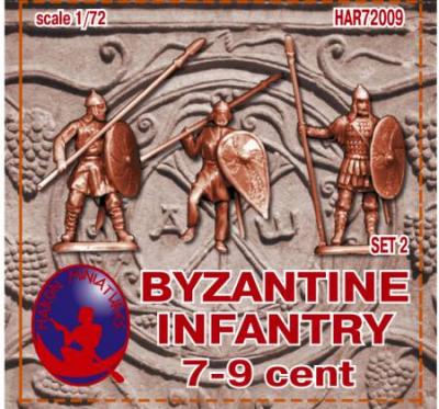 72009R - Byzantine Infantry 7-9th Century Set 2 1/72