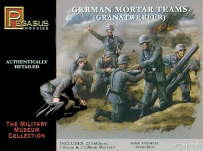 7204 - German Mortar Teams 1/72