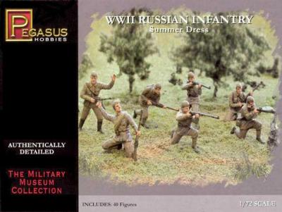 7268 - WWII Russian Infantry (Summer Dress) 1/72