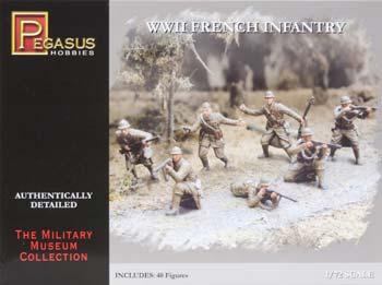 7306 - WWII French Infantry 1/72