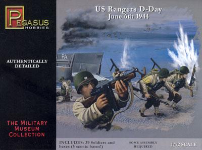 7351 - US Rangers D-Day 1/72