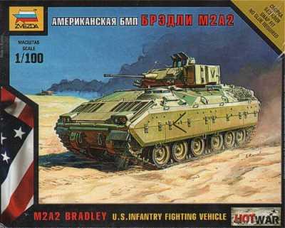 7406 - U.S. M2A2 Bradley Infantry Fighting Vehicle 1/100