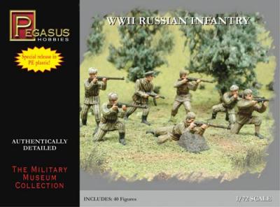 7498 - WWII Russian Infantry 1/72