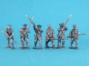 PL-02 Landwehr Troops, attacking, 6 Parts. 1/72