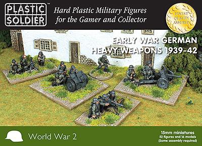 WW2015009 - Early War German Heavy Weapons 1939-1942 15mm