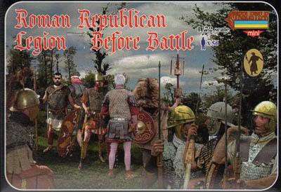 M080 - Roman Republican Legion Before Battle 1/72