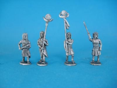 ÄG-01 Egyptians - command group I, 4 parts.  1/72