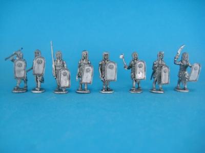 ÄG-04 Egyptians - Pharaoh's bodyguard, 16 parts 1/72