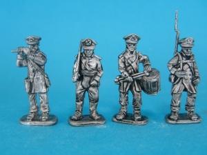 PL-08 Landwehr Command II, 4 Parts 1/72