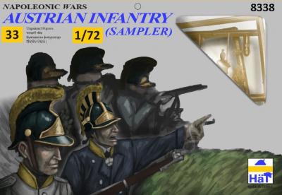 8338 - Napoleonic Austrian Infantry Sampler 1/72