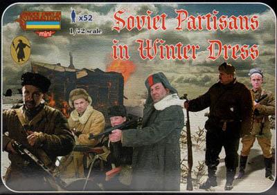 M084 - Soviet Partisans in Winter Dress 1/72