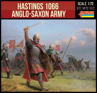 912 - Hastings 1066 Ango-Saxon Army 1/72