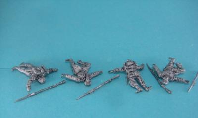 GiM-FCh06 Chasseurs morts et blessés 1/72