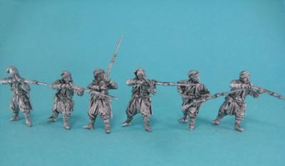 GiM-FZ03 Zouaves, firing, troops 1/72