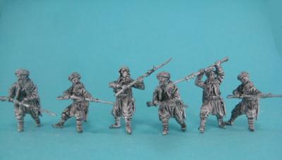 GiM-FZ04 Zouaves, defending, troops 1/72