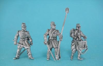 GiM-FLi01Line Infantry, firing, command 1/72