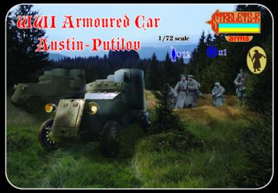 A011 - WWI Armoured Car Austin-Putilov 1/72